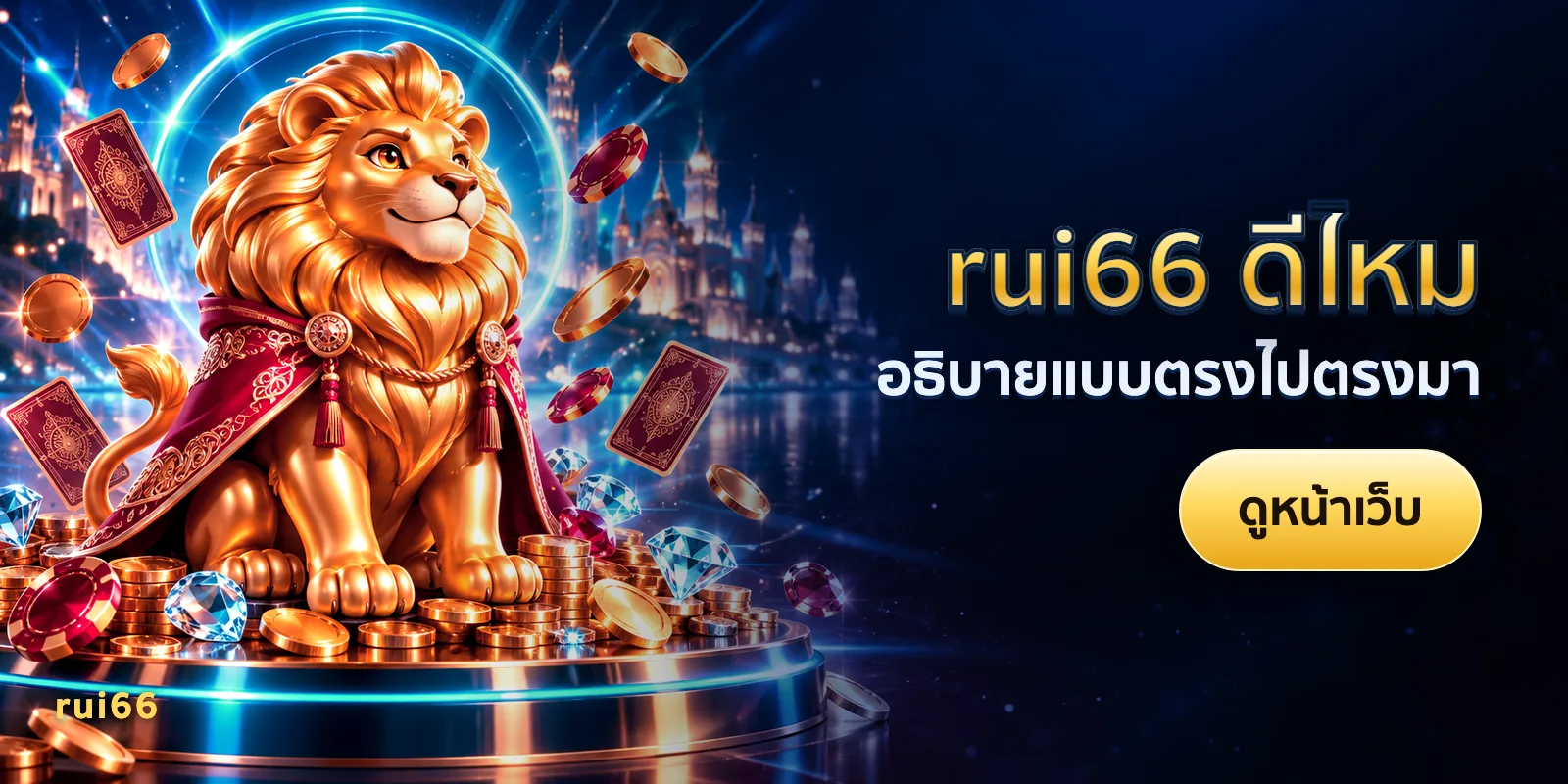 ภาพประกอบบทความ rui66 ดีไหม — อธิบายแบบตรงไปตรงมา